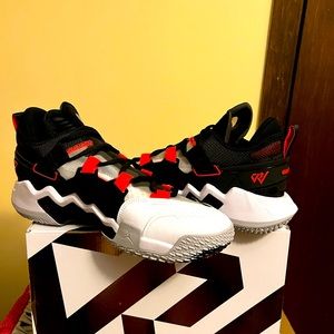 Jordan Why Not? Zer0.5 "White/Bright Crimson/Black" Men's Shoe Size 12 New